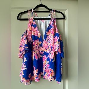 Lilly Pulitzer Off the Shoulder Top